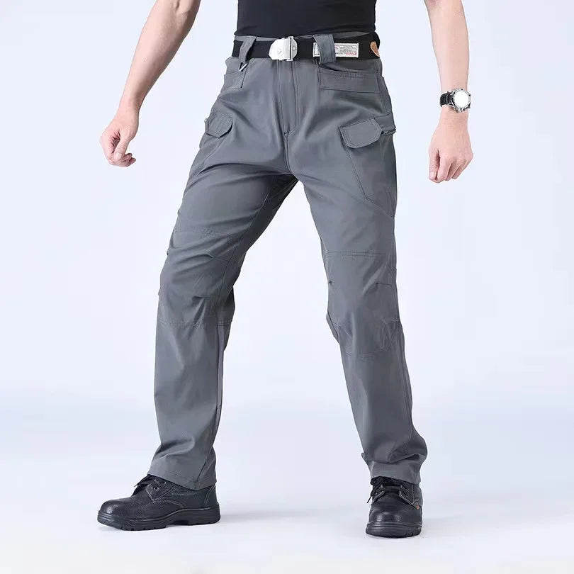 Men's Elastic Hiking Trekking Fishing Climbing Camping Outdoor Hunting Trousers Spring Autumn Fall Cargo Tactical Fast Dry Pants