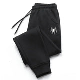 New Four Seasons Men's Sports Pants Spider Jogging Pants Men's Autumn/Winter Daily Casual Pull Rope Pants