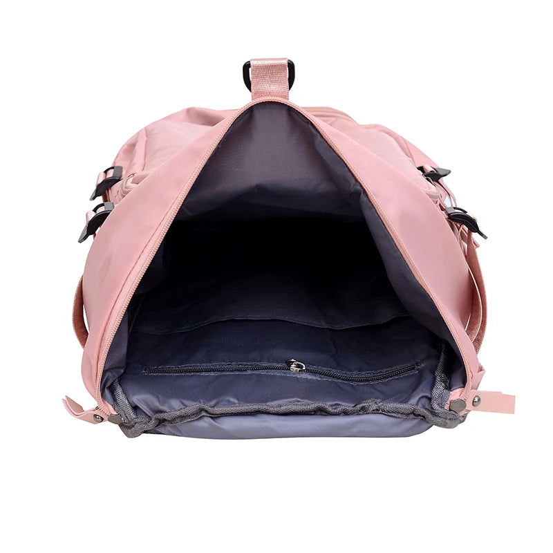 Largecapacity sports fitness bag,suitablefor short trips,yoga training,can be carried on one shoulder,by hand,or across the body