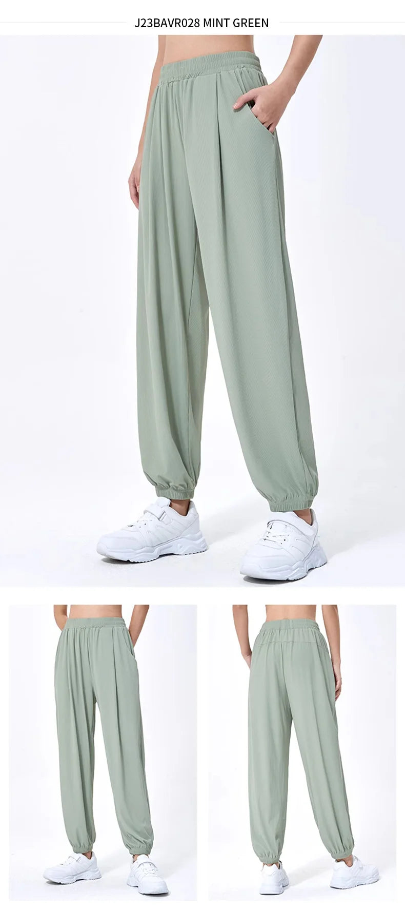 GOLDEN CAMEL Outdoor Hiking Pants Sun Protection Sport Running Trousers Quick-dry Thin Ice Feeling Pant for Women 2023 Summer Ne