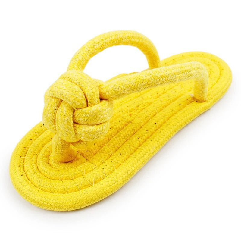 Dog Chewing Toy Cotton Slipper Rope Toy for Small Large Dogs Pet Teeth Training Molar Toys Interactive Dog Toy Dog Accessories