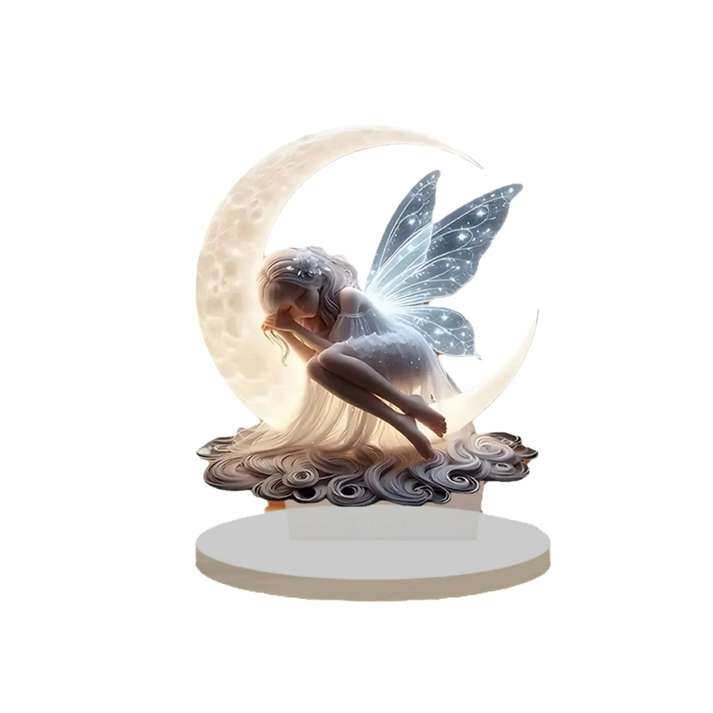 1 piece of charming crescent fairy decoration ornaments - kitchen decoration and office decoration. The Perfect Gift