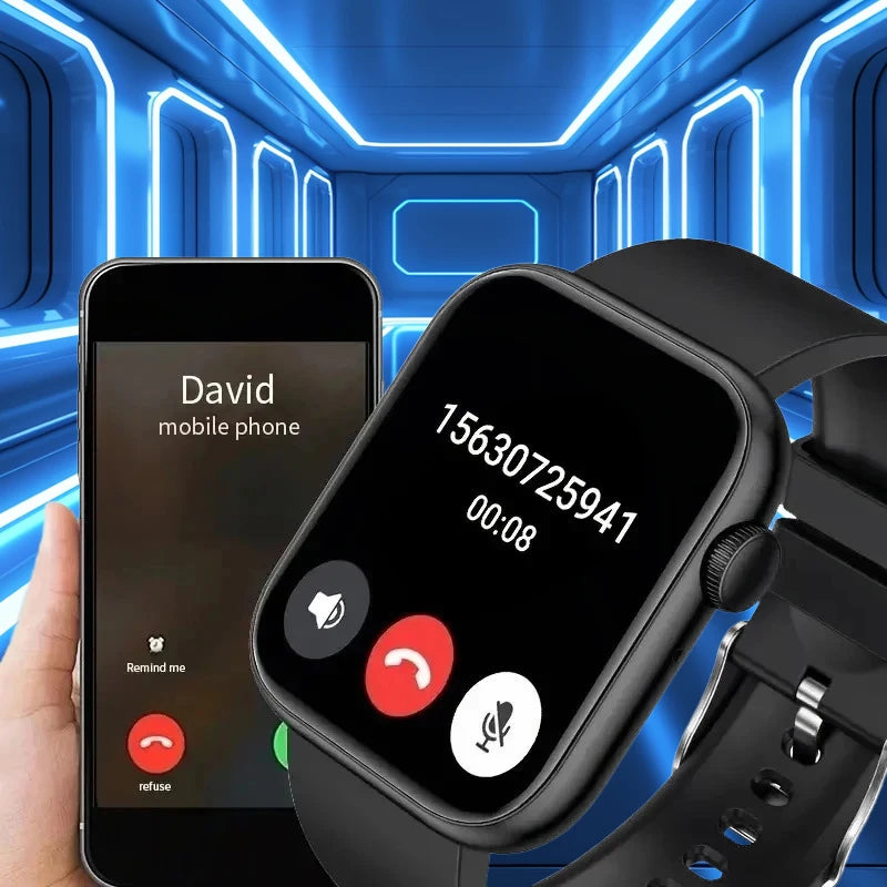 T168 Wireless Calling Smart Watch Make Answer Call Full Touch Sport Fitness SmartWatch For Women Men