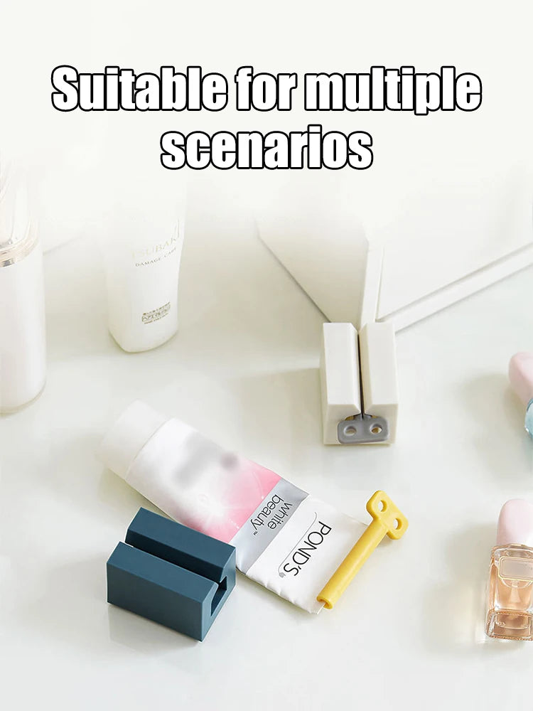 1PC Lazy Toothpaste Squeezer Face Wash Roller Presses The Magic Squeezer Toothpaste Clip