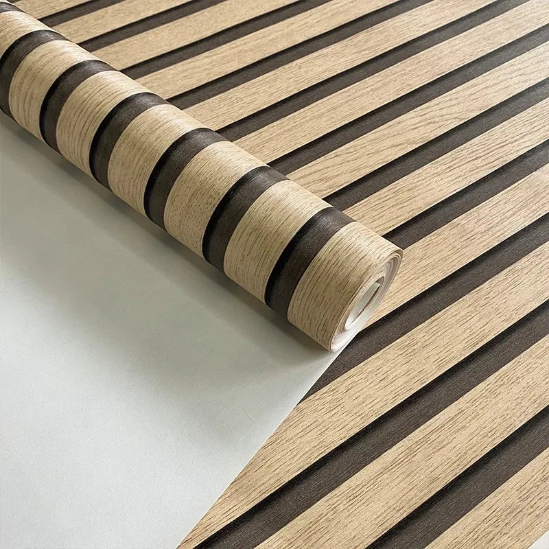 45CM Groot Rol Houtnerf Muurpapier Skil En Plak Kontakpapier Verwyderbare Selfklevende Muurpapier Dekoratief Vir Werkblaaie