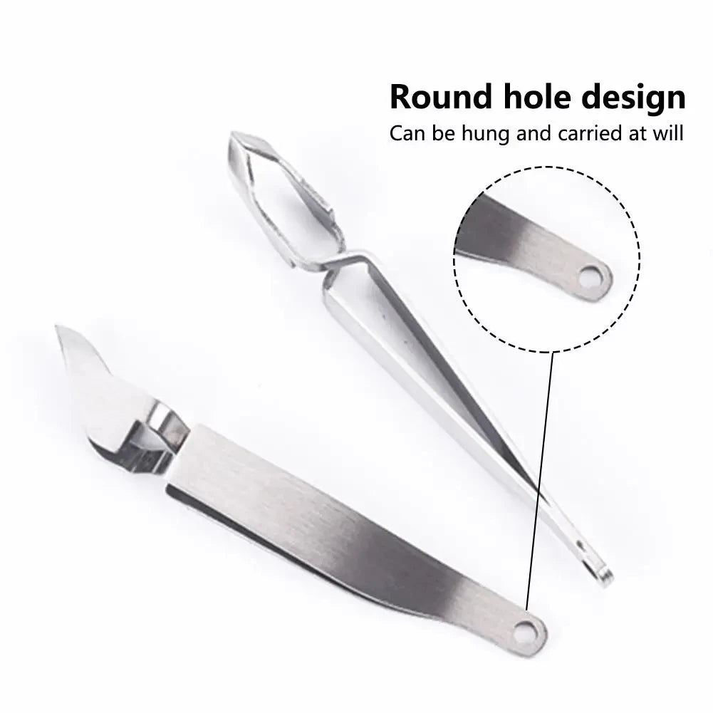 Pet Flea Remover Stainless Steel Tick Removal Tool Flea Treatment Tweezers Hook Professional Tool for Cat Dog Grooming Supplies