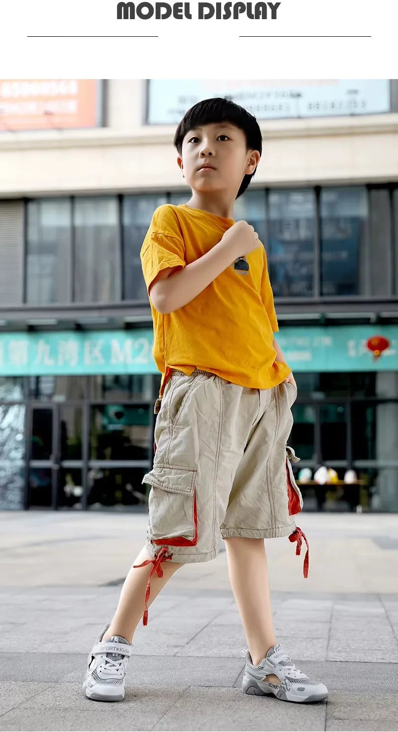 Kids Summer Shoes Kids Sandals Breathable Boys Sandals Soft Children's Shoes Outdoor Protecting Toes Beach Sandal Water Shoes