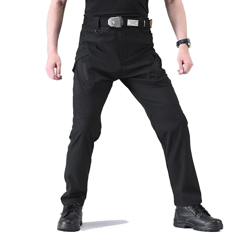 Men's Elastic Hiking Trekking Fishing Climbing Camping Outdoor Hunting Trousers Spring Autumn Fall Cargo Tactical Fast Dry Pants