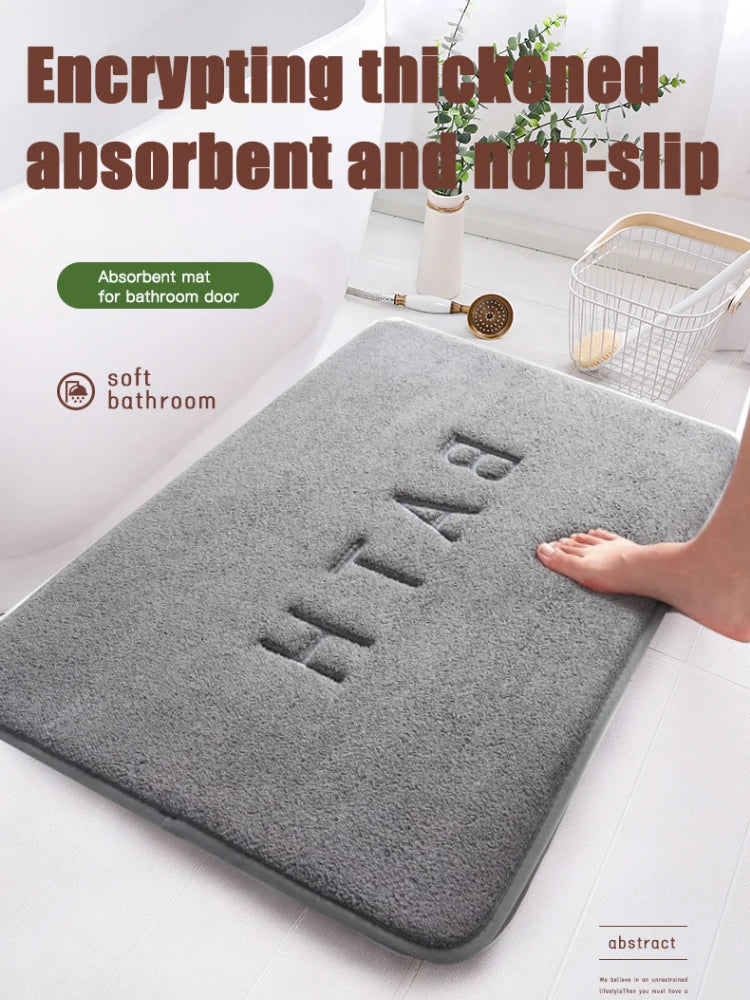 Antislipmat Kunsmatige Kasjmier Geheueskuimmat Koraalvlies Superabsorberende Vloermat Kombuis Sitkamer Badkamer