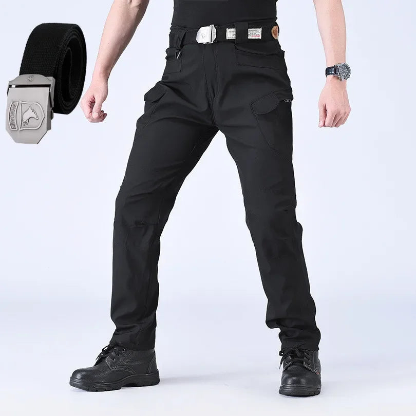 Men's Elastic Hiking Trekking Fishing Climbing Camping Outdoor Hunting Trousers Spring Autumn Fall Cargo Tactical Fast Dry Pants