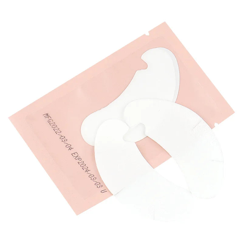 50 Pairs Eyelash Extension Hydrogel Patches For Grafting Eyelashes U Shaped Gel Eye Pads Lashes Extension Supplies Makeup Tools