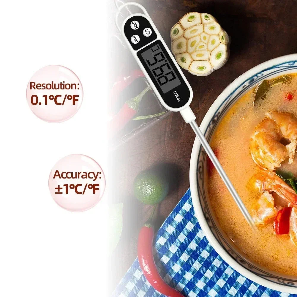 Food Thermometer Kitchen Water Oil Thermometer for Meat Cooking Food Probe BBQ Electronic Oven Kitchen Tools