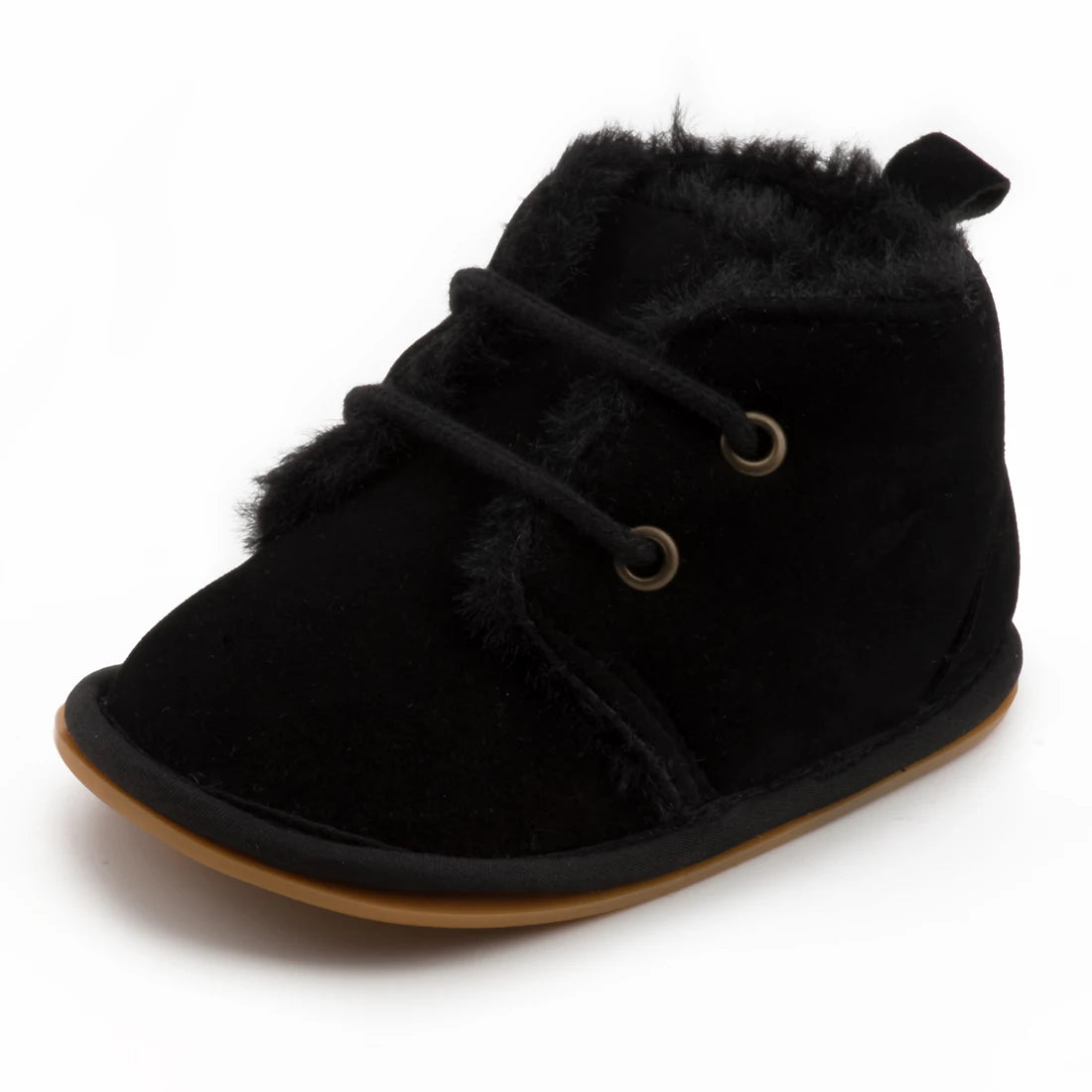 KIDSUN Winter Baby Snow Booties Warm Infant Boy Girl Toddler Shoes Rubber Sole Anti-slip Soft Newborn First Walkers Crib Shoes