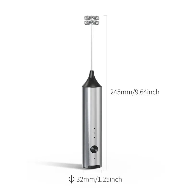 Wireless Electric Mini Milk Frother Coffee Whisk Portable Egg Beater Blender Kitchen Cooking Stirrer Cappuccino Coffee Maker