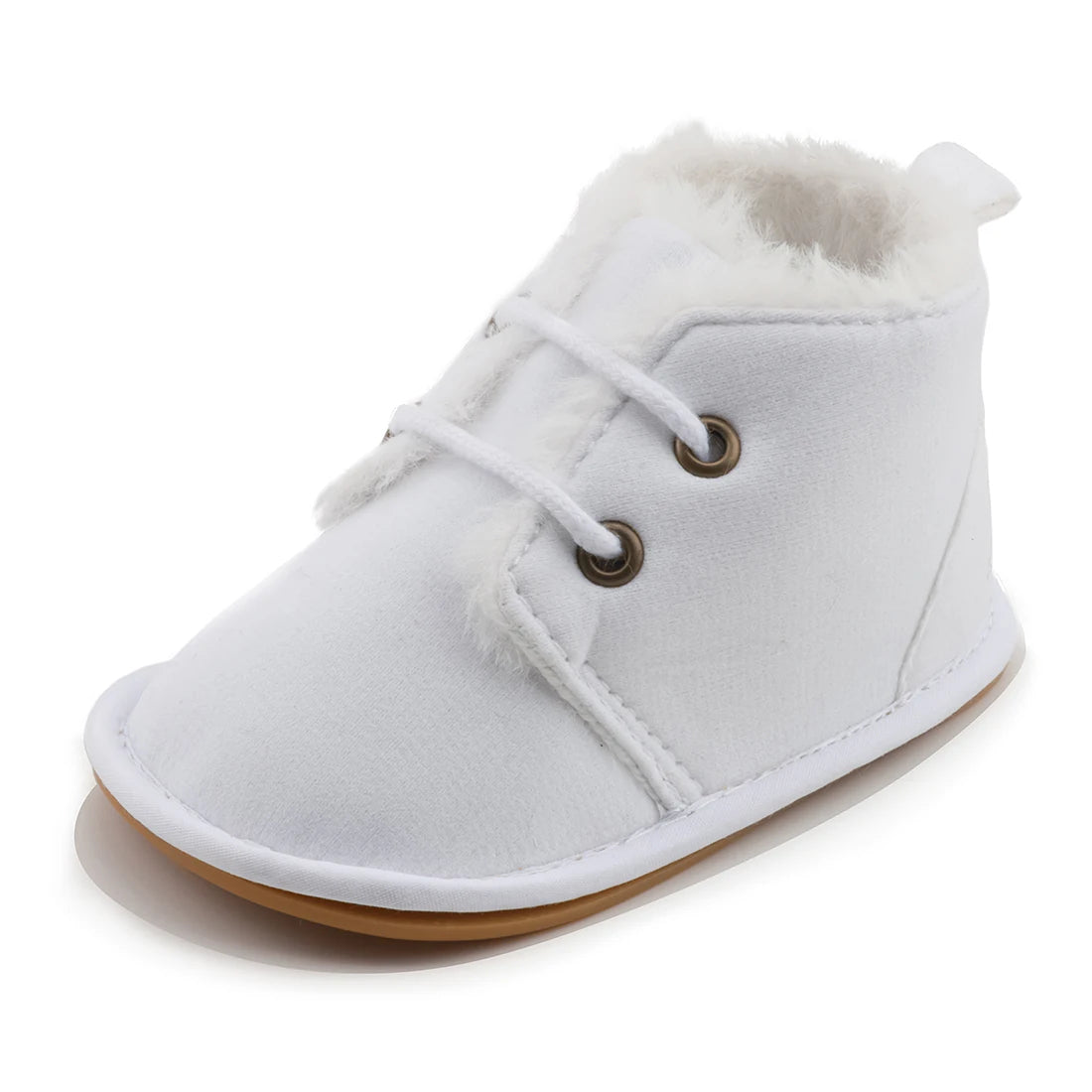KIDSUN Winter Baby Snow Booties Warm Infant Boy Girl Toddler Shoes Rubber Sole Anti-slip Soft Newborn First Walkers Crib Shoes
