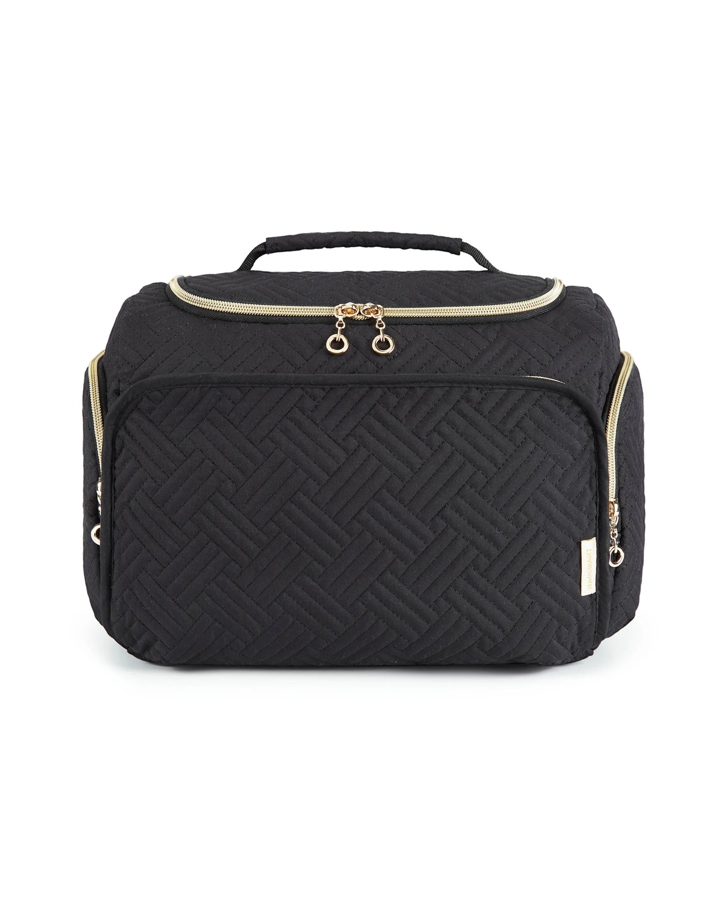 BAGSMART Cosmetic Bag for Make UP Cases Large Capacity Makeup Organizer With Handle Waterproof Travel Toiletry Storage
