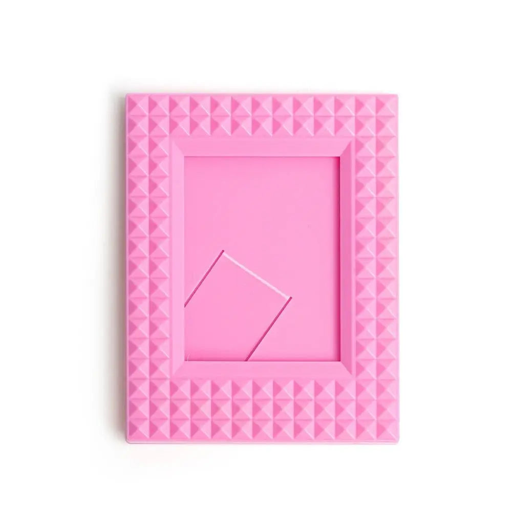 Desktop Decor Instant Camera Photo Frame Stamp Vertical Card Display Stand Scrapbook Rivet for Polaroid/Fujifilm Instax