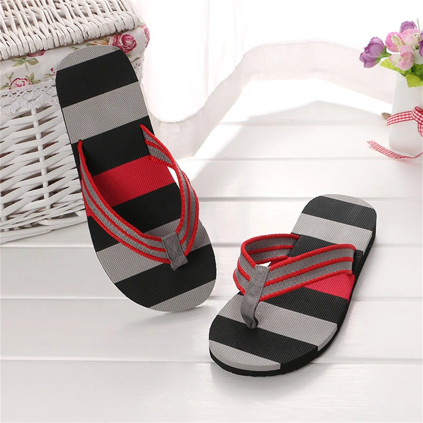 Men Summer Shoes Mixed Colors Sandals Male Slipper Indoor Or Outdoor Flip Flops Sapatos Femininos босоножки летние Sandalias