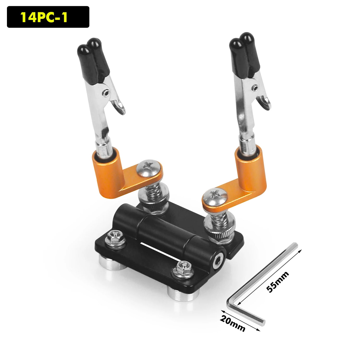 NEWACALOX Mini Magnetic Soldering Third Helplping Hand Flexible Arm PCB Circuit Board Hoder Electronic Repairing WeldingTool