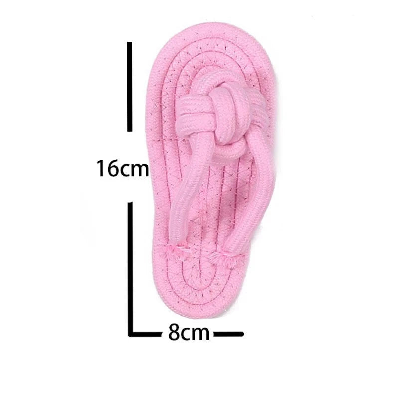 Dog Chewing Toy Cotton Slipper Rope Toy for Small Large Dogs Pet Teeth Training Molar Toys Interactive Dog Toy Dog Accessories