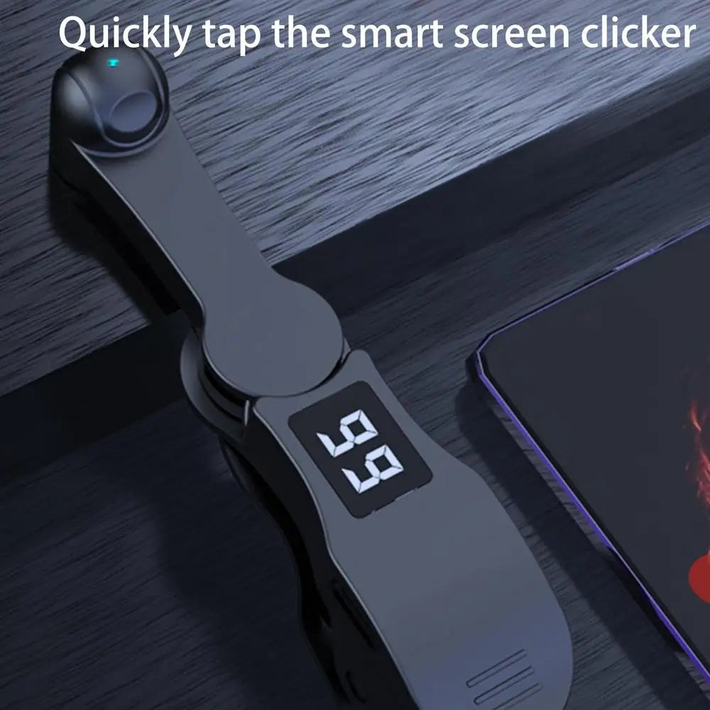 Automatic Screen Clicker Fast Click Cell Phone Screen Tapper Digital Display Auto Device Screen Clicker Simulated Finger Clicker