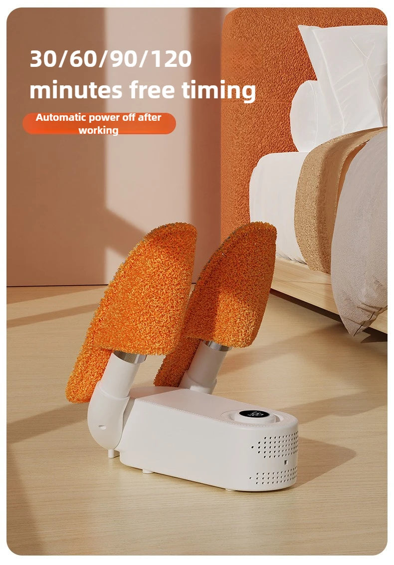 Electric Shoes Dryer Portable Foldable Smart Heater Deodorizer Dehumidifier Shoe Drying Machine Foot Warmer Appliances 220v