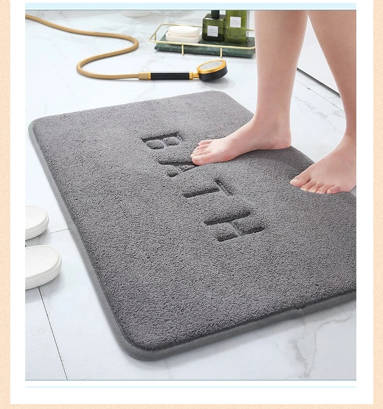 Antislipmat Kunsmatige Kasjmier Geheueskuimmat Koraalvlies Superabsorberende Vloermat Kombuis Sitkamer Badkamer
