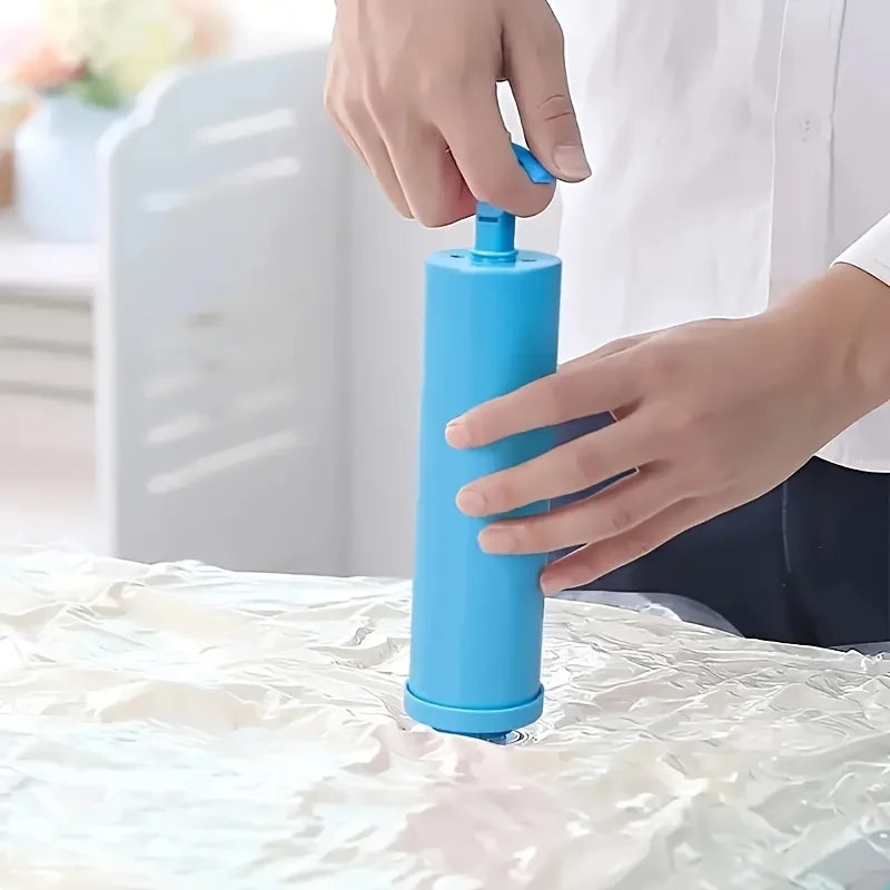 Compressed Bag Electric Pump Travel Vacuum Bag Pump Mini Vacuum Sealer Machine Space Saver for Clothes Food Organizer