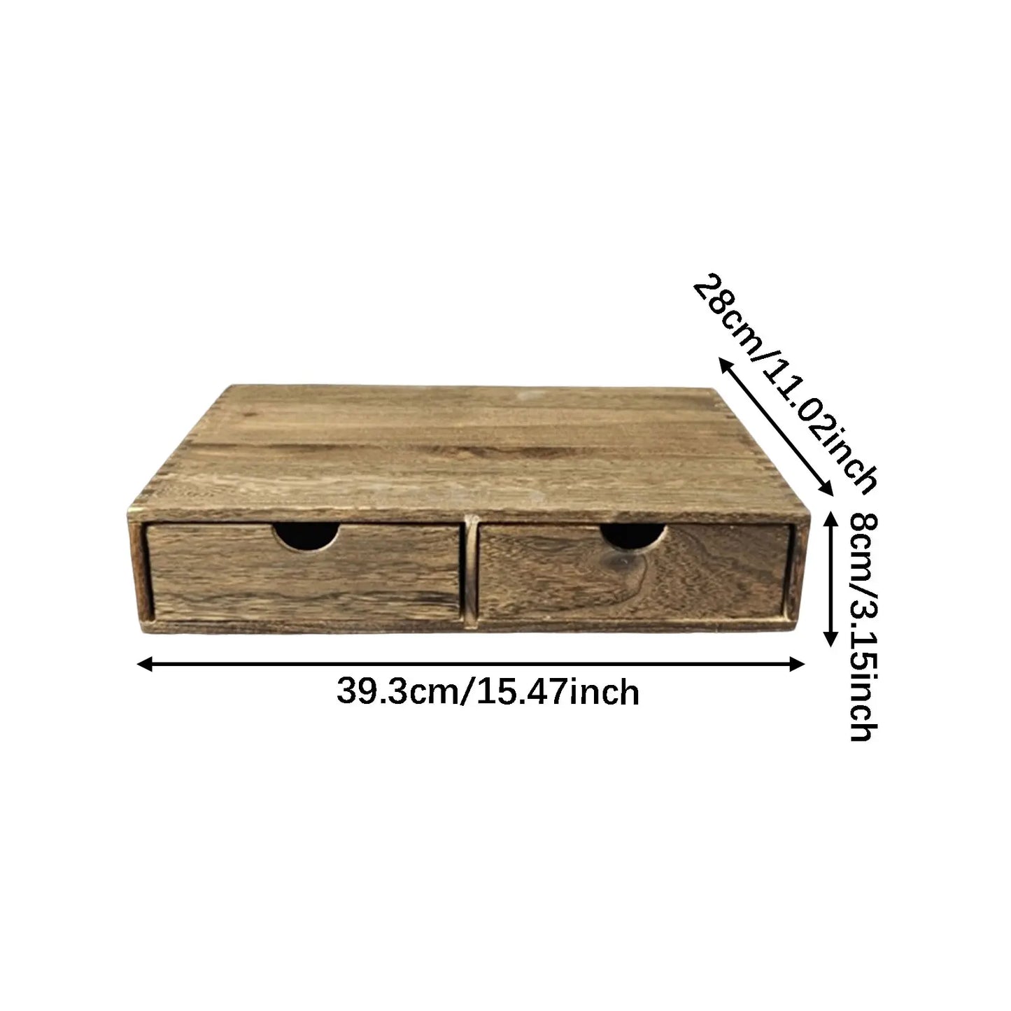 Wooden Coffee Pod Holder Coffee Capsule Drawer Organizer Tea Storage Box for Kitchen Bar Home Coffee Station Organization