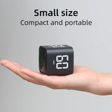 Gravity Flip Timer Silent Vibration Sound Alarm 5-60 Minutes and Custom Countdown Perfect For Working Learning Cooking Study