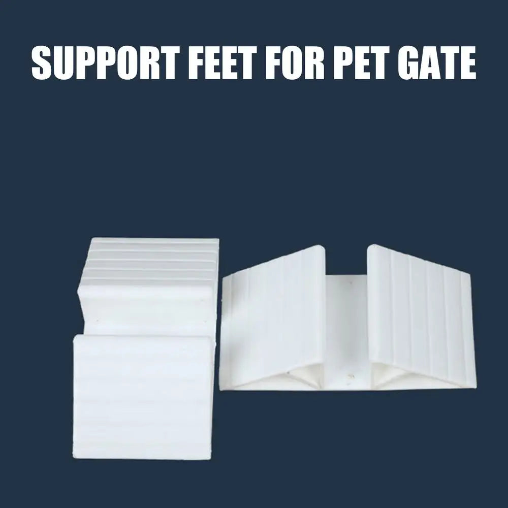 Pet Gate Fence Support Feet Freestanding Pet Isolation Dog Fence Panels 6 Pieces Reinforcement Accessories For Configurable Wood