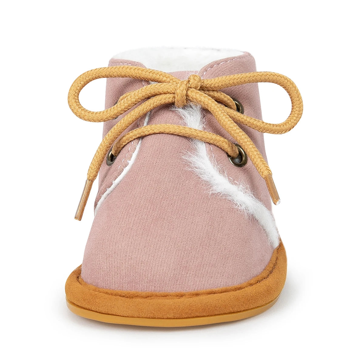 KIDSUN Winter Baby Snow Booties Warm Infant Boy Girl Toddler Shoes Rubber Sole Anti-slip Soft Newborn First Walkers Crib Shoes