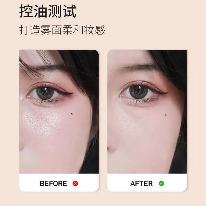 Ligte Lug Los Poeier Deursigtige Wit Langdurige mat afwerking grimering Oliebeheer Bedekking meel skoonheidsmiddels Korea