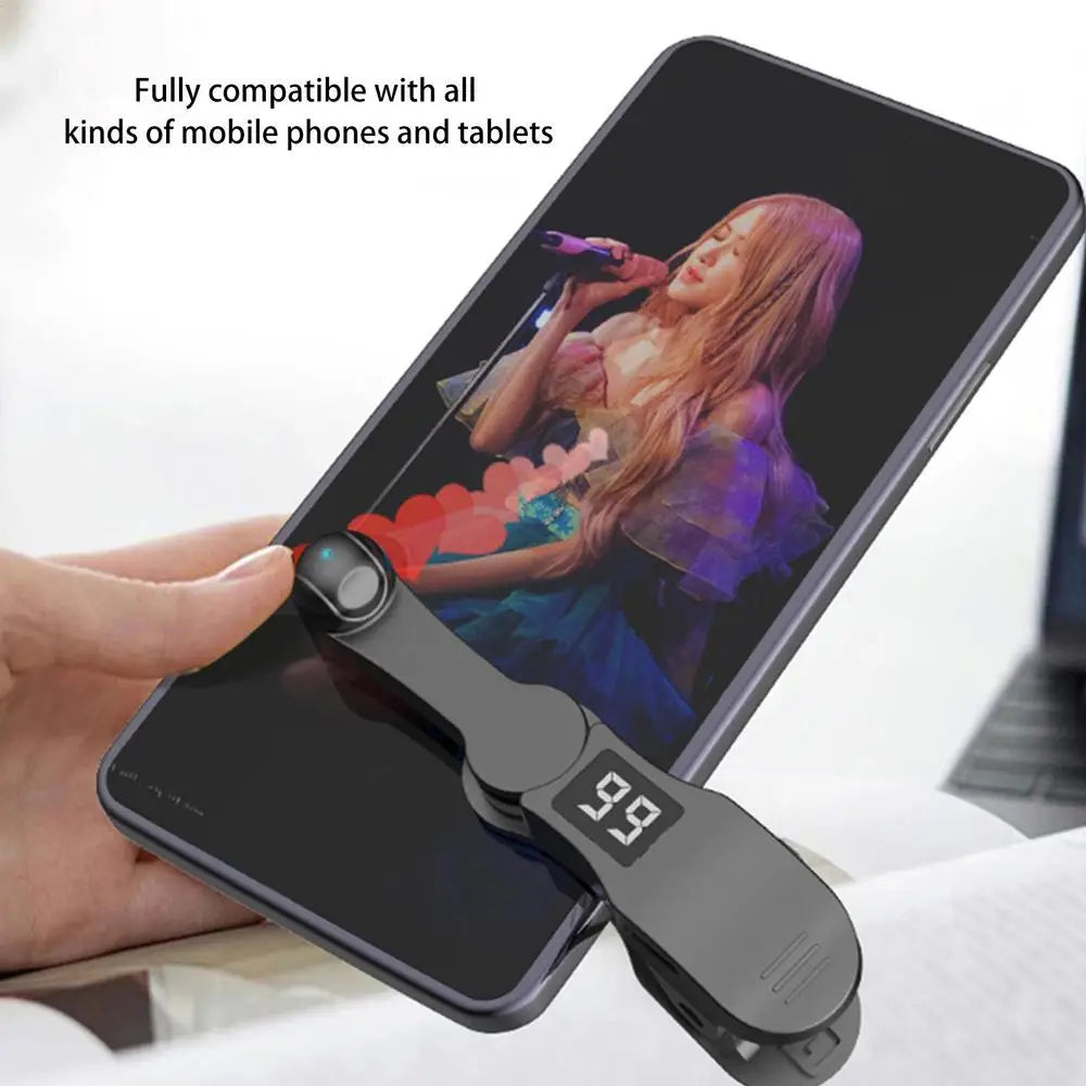 Automatic Screen Clicker Fast Click Cell Phone Screen Tapper Digital Display Auto Device Screen Clicker Simulated Finger Clicker