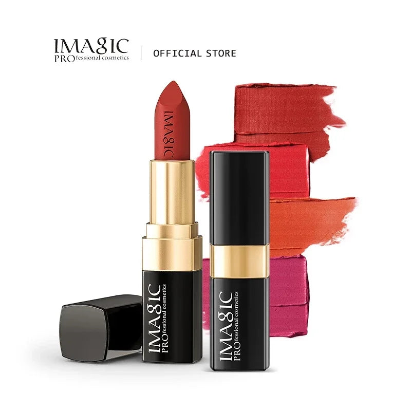 IMAGIC Lipstiffie Bevogtiger Lippe Gladde Lipstick Langdurige Sjarmante Lipstiffie Kosmetiese Skoonheid Grimering 12 Kleure
