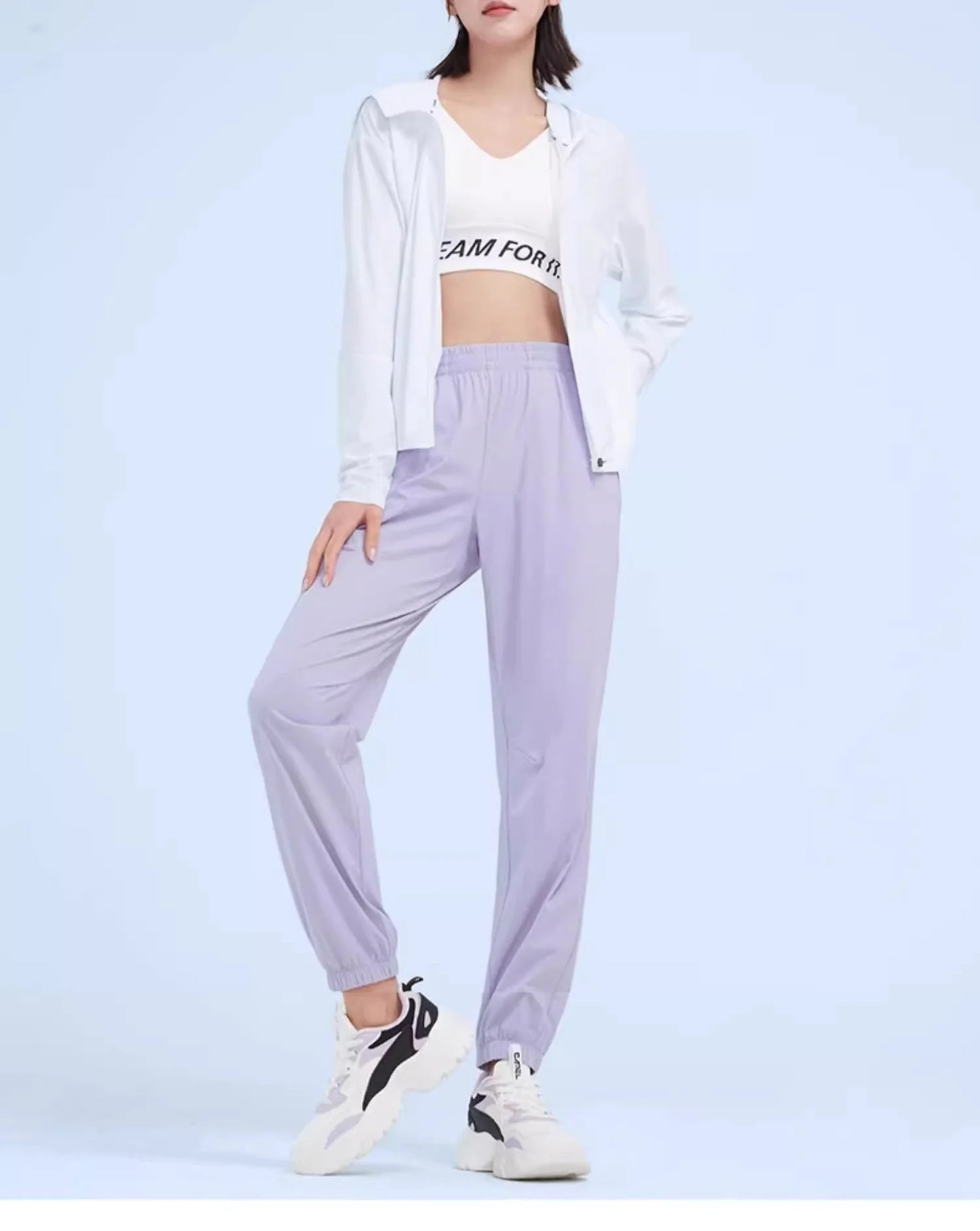 GOLDEN CAMEL Outdoor Hiking Pants Sun Protection Sport Running Trousers Quick-dry Thin Ice Feeling Pant for Women 2023 Summer Ne