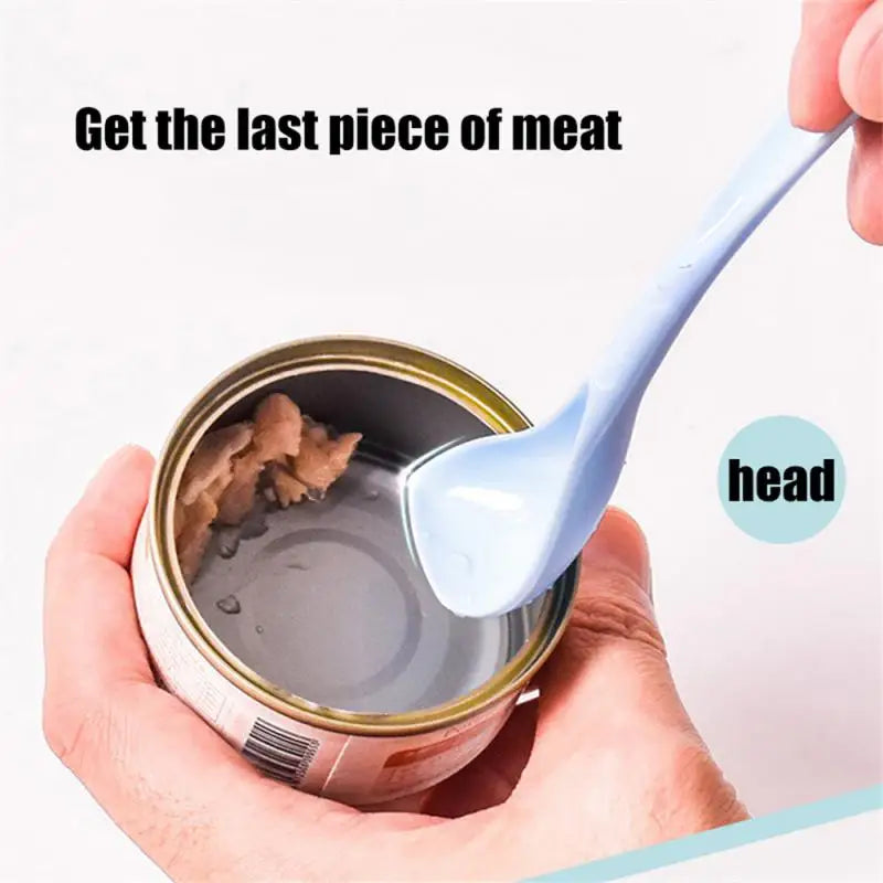 Portable Silicone Dog Cat Canned Lid 3-Ring Food Sealer Spoon Pet Food Cover Storage Fresh-keeping Lids Bowl Dog Accessories