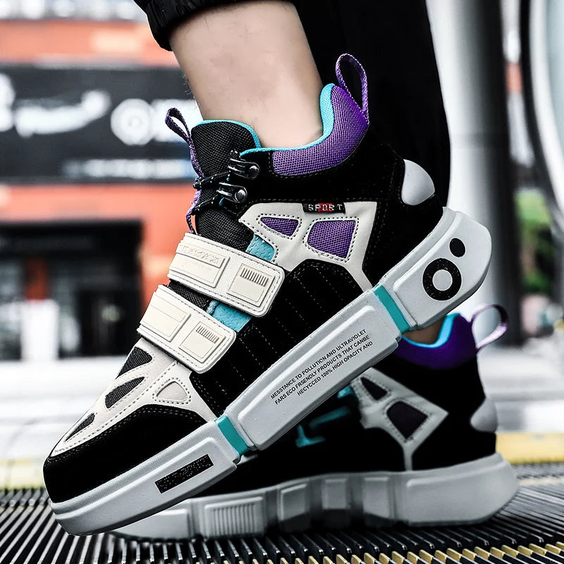 Men Sneakers Outdoor Breathable Thick Sole Running Shoes for Men Sports Shoes Comfortable Couples Sneaker Size 36-45 Zapatillas