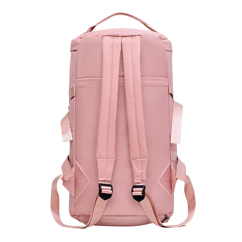 Largecapacity sports fitness bag,suitablefor short trips,yoga training,can be carried on one shoulder,by hand,or across the body