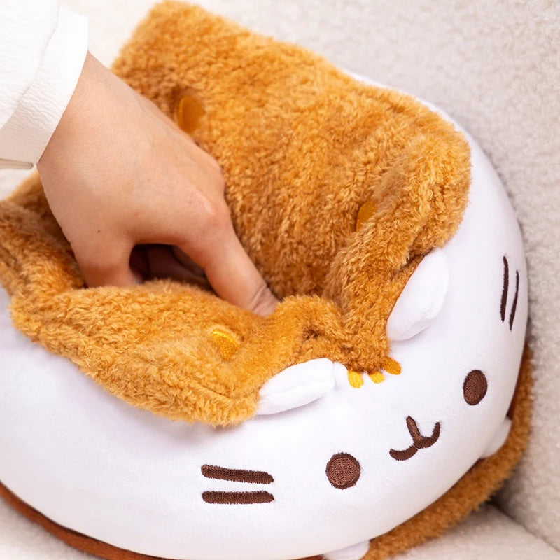 Cartoon Cookie Cat Throw Pillow Soft And Comfortable Cute And Funny Sleep With The Pillow Send Friends And Family Holiday Gift