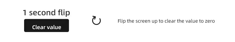 Gravity Flip Timer Silent Vibration Sound Alarm 5-60 Minutes and Custom Countdown Perfect For Working Learning Cooking Study