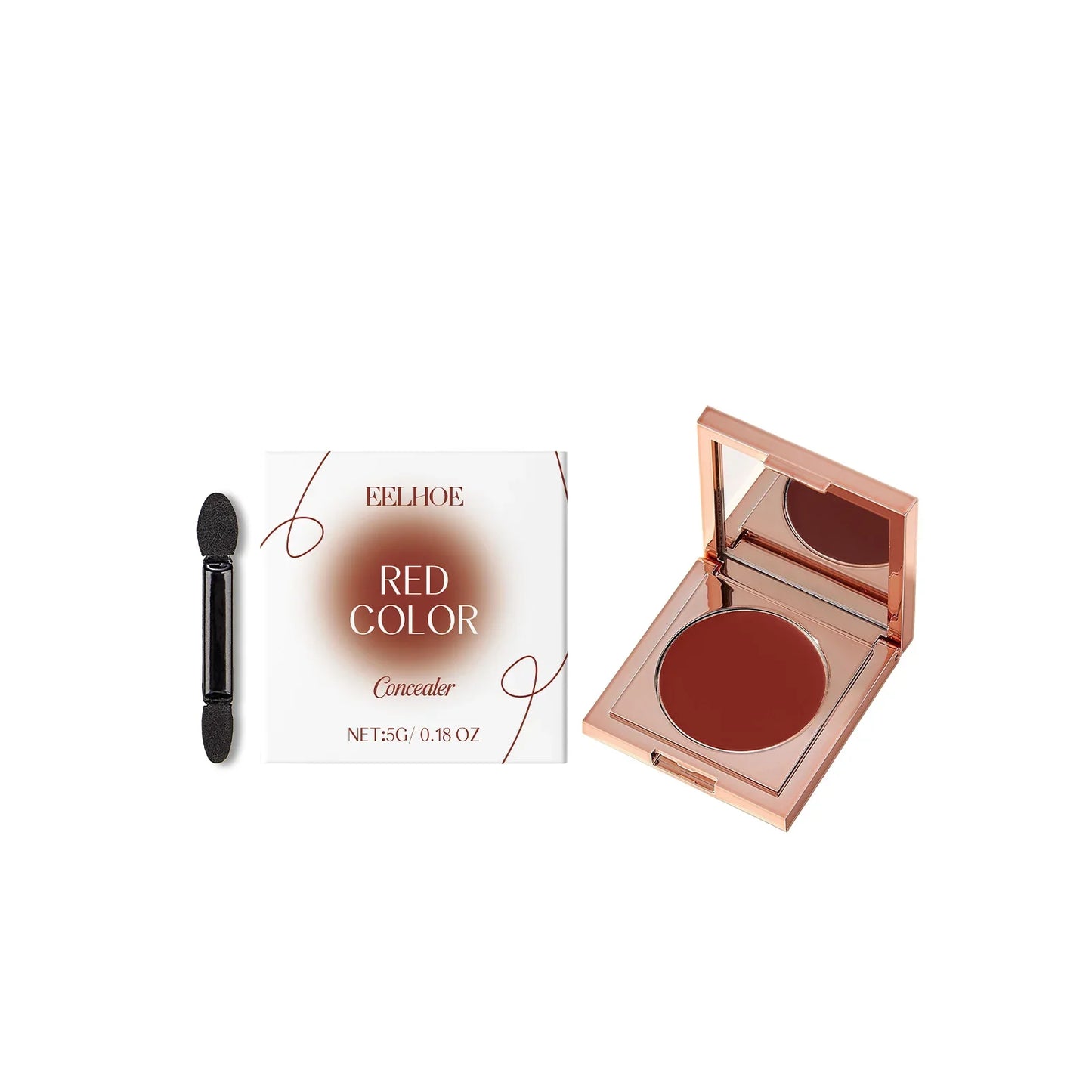 Concealer Lightweight Natural Coverage Of Skin Blemishes Spot Acne Print Cover Dark Circles Non-Removing Long-LastingMakeup