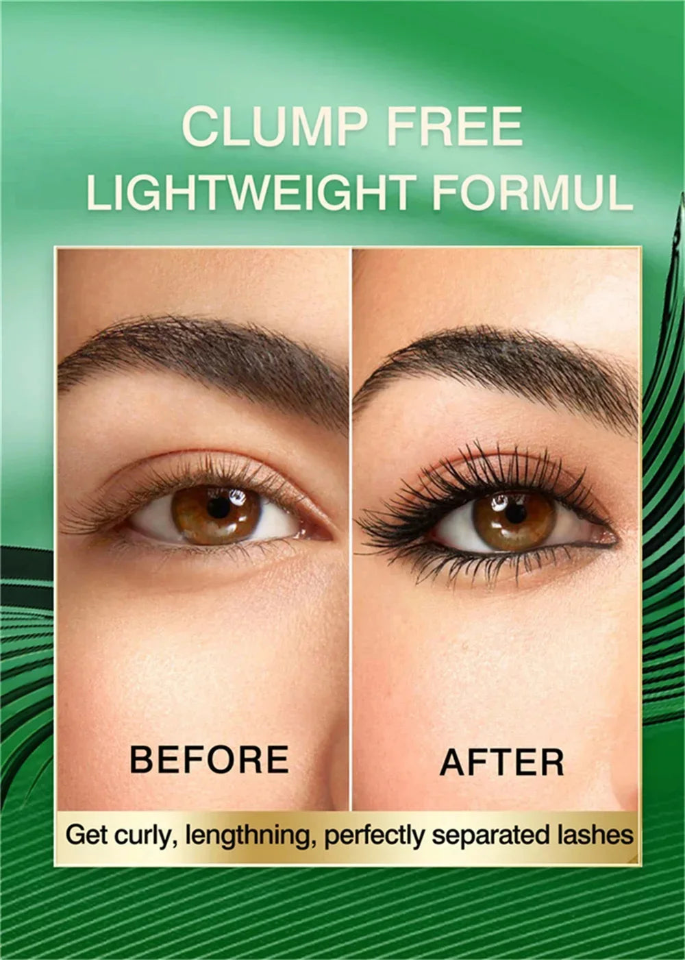 Eyelashes Lengthening Mascara Waterproof Long Lasting Silky Lash Black Eyelashes Extension Make Up Beauty Eye Korean Cosmetic