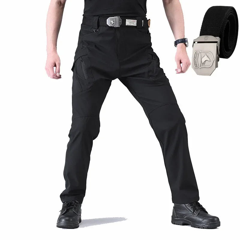 Men's Elastic Hiking Trekking Fishing Climbing Camping Outdoor Hunting Trousers Spring Autumn Fall Cargo Tactical Fast Dry Pants