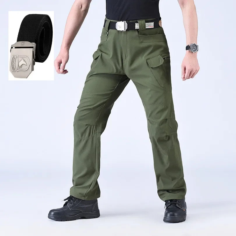 Men's Elastic Hiking Trekking Fishing Climbing Camping Outdoor Hunting Trousers Spring Autumn Fall Cargo Tactical Fast Dry Pants