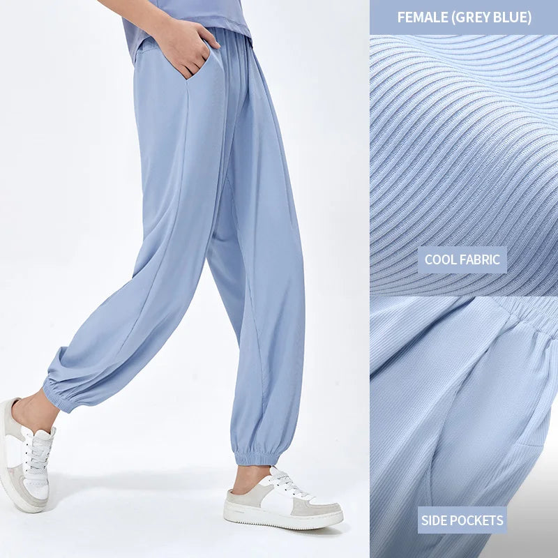 GOLDEN CAMEL Outdoor Hiking Pants Sun Protection Sport Running Trousers Quick-dry Thin Ice Feeling Pant for Women 2023 Summer Ne
