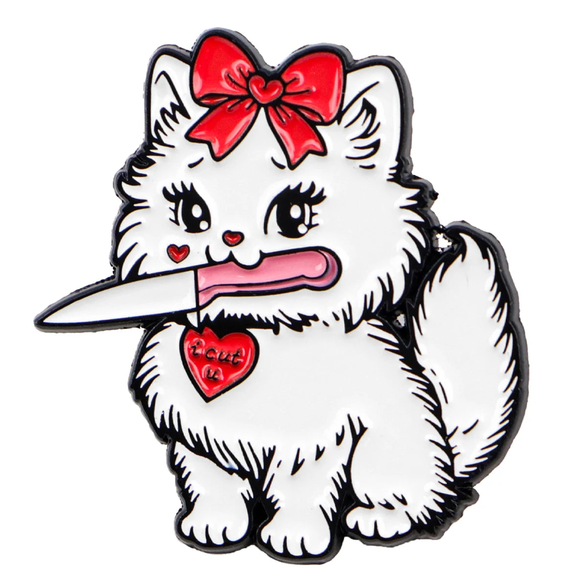 Cute Cat Enamel Pins Cartoon Women's Brooches Men Lapel Pins Badge on Backpack Costume Accessories Animal Jewelry Girls Gifts