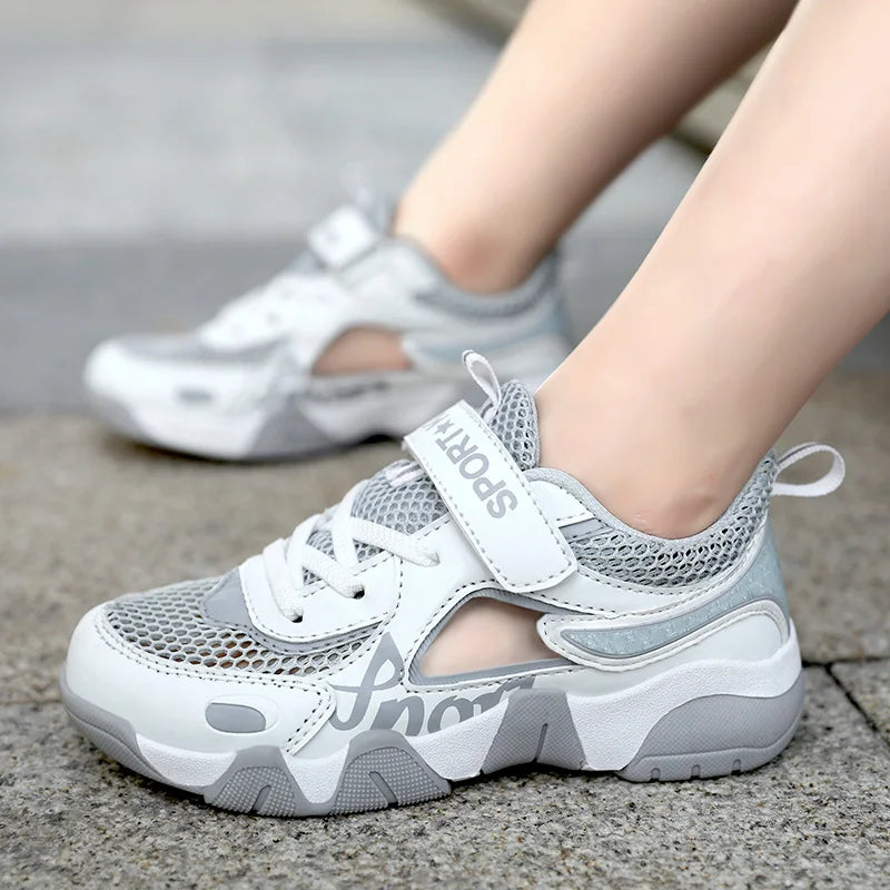 Kids Summer Shoes Kids Sandals Breathable Boys Sandals Soft Children's Shoes Outdoor Protecting Toes Beach Sandal Water Shoes