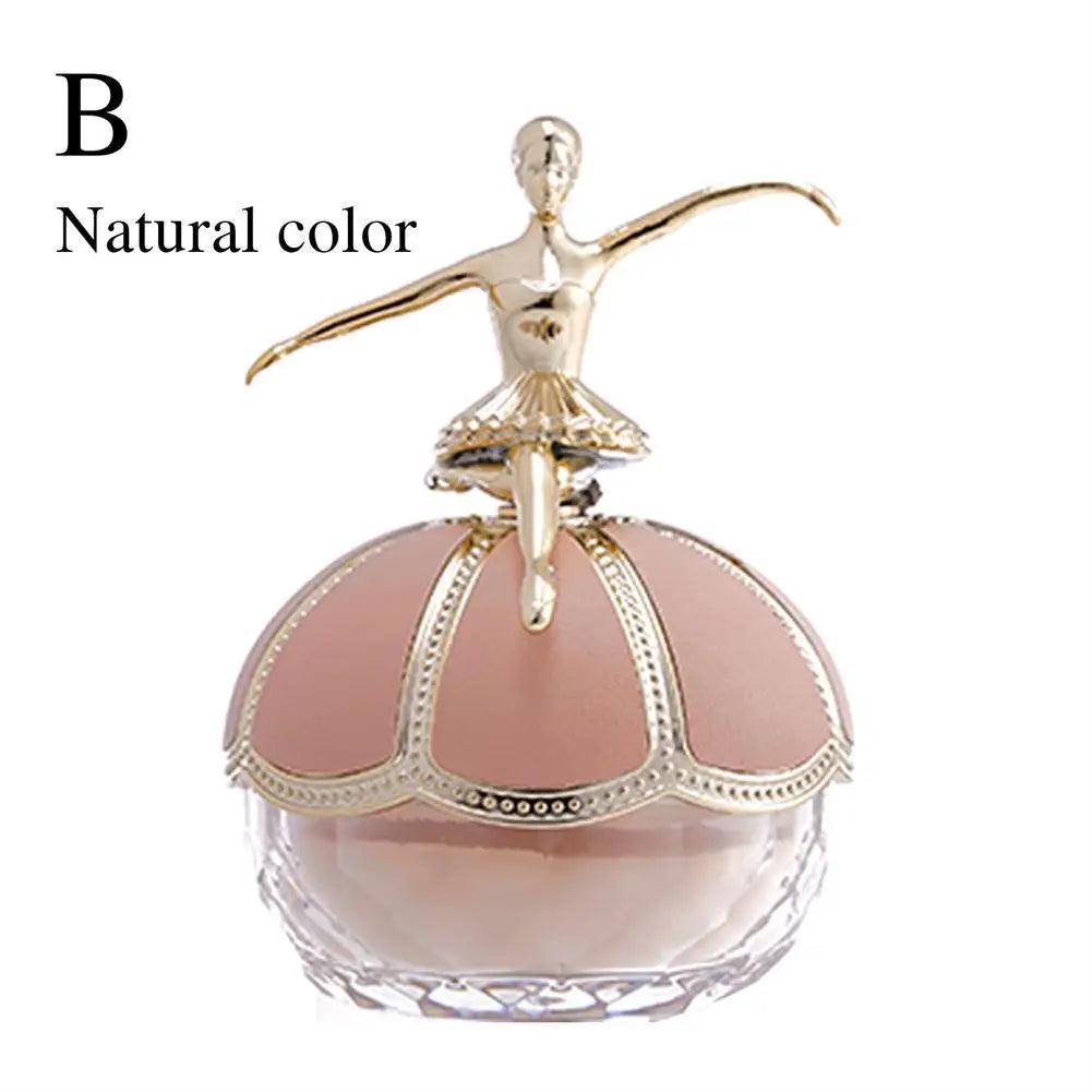 Creative Loose Powder Ballerina Makeup Loose Powder Long-lasting Waterproof Natural Whitening Makeup Matte Invisible Pore