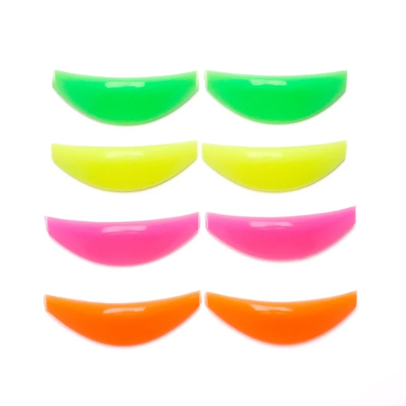4 Pairs Silicone Eyelash Perm Pad Lifting Lashes Rods Shield Recycling 3D Eyelash Curler Accessories Applicator Makeup Tools